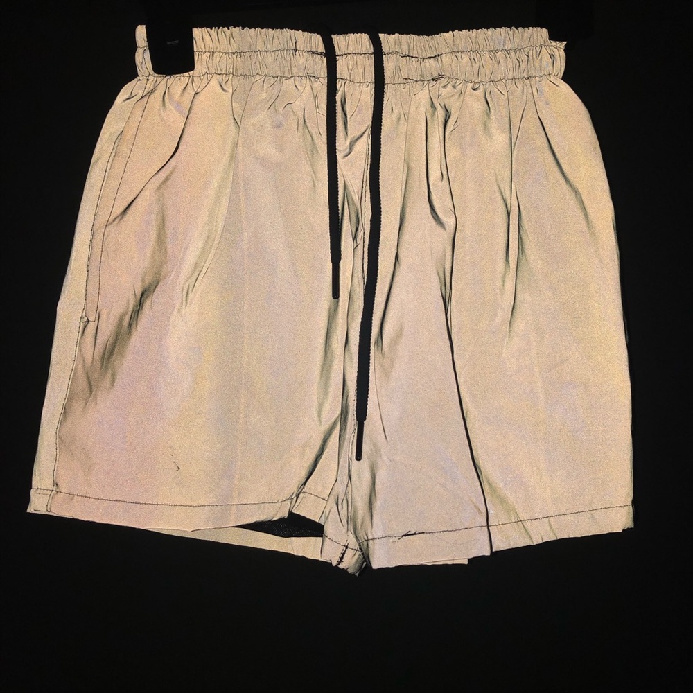 custom reflective 3m shorts